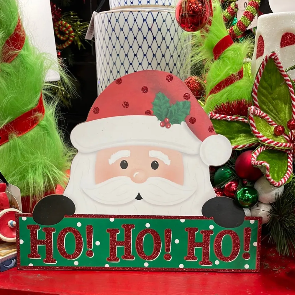 Craig Bachman Ho Ho Ho Santa Sign