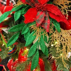 Direct Export Co. Holiday Green Bay Leaf Glitter Spray