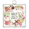 The Round Top Collection Holly Jolly Wreath Mini Gallery Art
