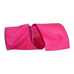 Reliant Ribbon Hot Pink Dupioni Supreme, 4" X 10YD