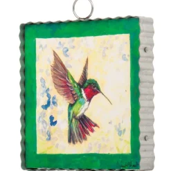 The Round Top Collection Hummingbird Print Mini Gallery Art
