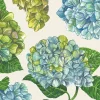 Hester & Cook Hydrangea Cocktail Napkin Set