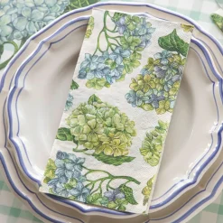 Hester & Cook Hydrangea Guest Napkin Set