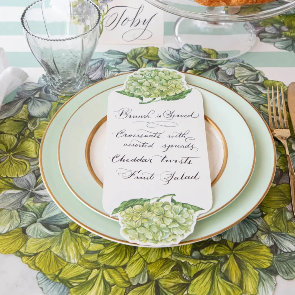 Hester & Cook Hydrangea Placemat Set