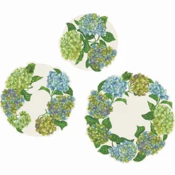Hester & Cook Hydrangea Serving Papers Set