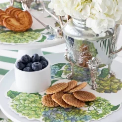Hester & Cook Hydrangea Serving Papers Set