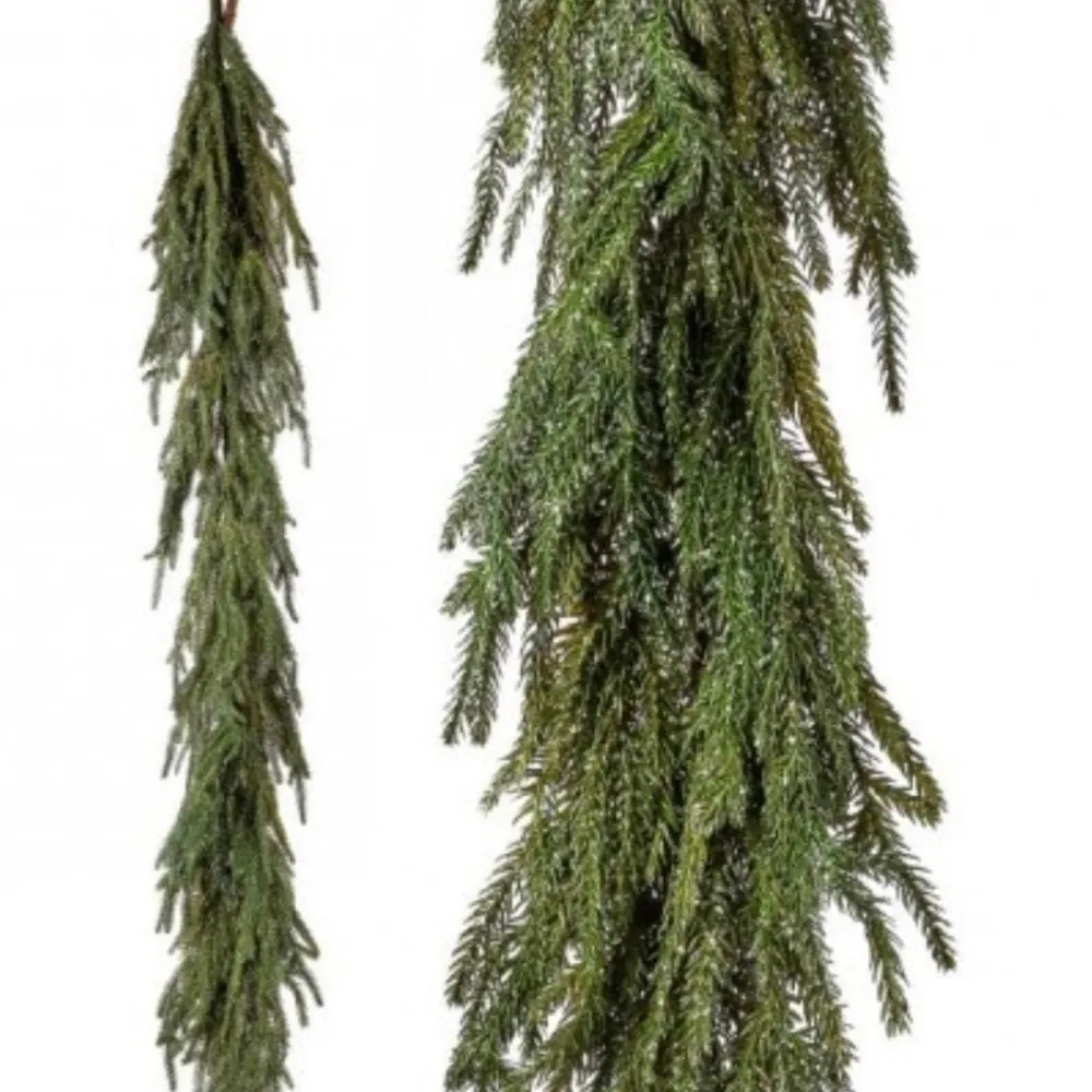 Regency Iced Garden Norfolk Pine Garland, 48"
