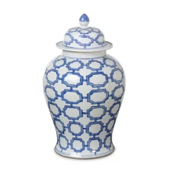 Park Hill Imperial Ginger Jar, Blue and White