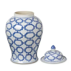 Park Hill Imperial Ginger Jar, Blue and White