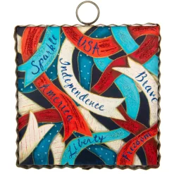 The Round Top Collection Independence Ribbon Mini Gallery Art