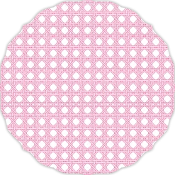 RosanneBeck Collections Interlocking Cane Pattern Posh Placemat Set