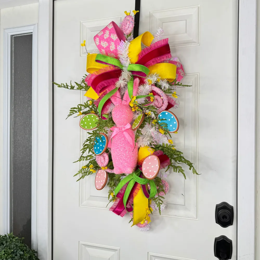 Miss Cayce's Iridescent Easter Teardrop