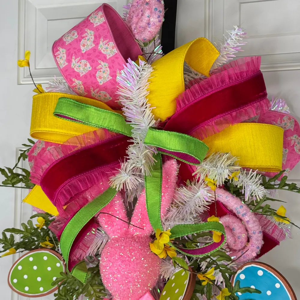 Miss Cayce's Iridescent Easter Teardrop