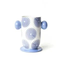 Coton Colors Iris Blue Cylinder Vase