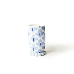 Coton Colors Iris Blue Cylinder Vase, Medium