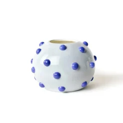 Coton Colors Iris Blue Round Vase