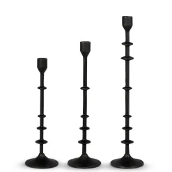 RAZ Iron Candle Sticks Set