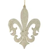 Regency Jeweled Fleur De Lis Ornament
