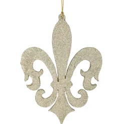 Regency Jeweled Fleur De Lis Ornament