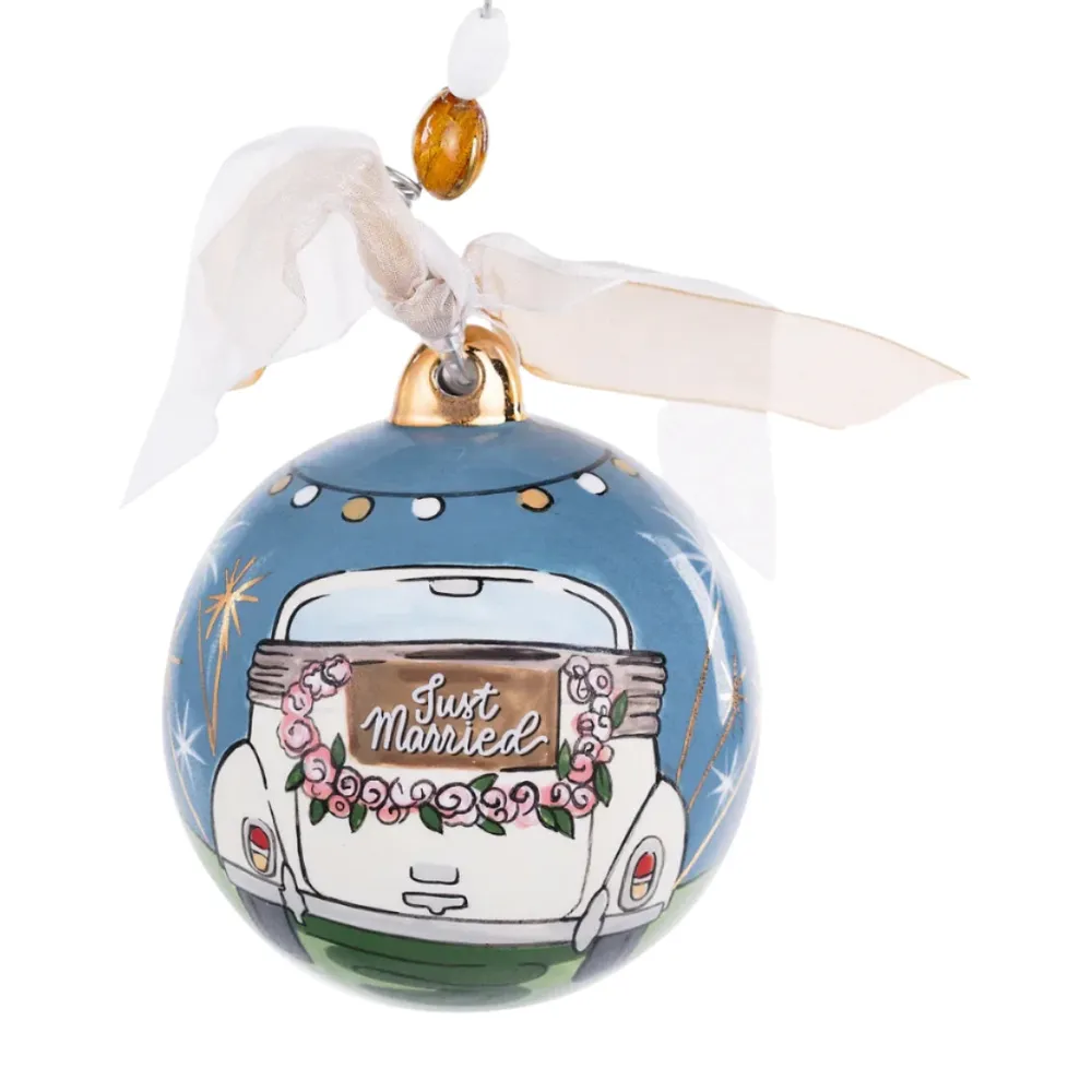 Glory Haus Just Married Sparklers Ornament