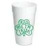 Sip Hip Hooray Kiss Me I'm Irish Foam Cups