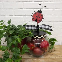 The Round Top Collection Lady Bug Finial