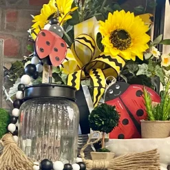 The Round Top Collection Lady Bug Finial
