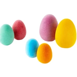 180 Degrees Large Flocked Egg Figurine