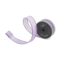Farrisilk Lavender Vibrant Weave Ribbon, 1.5" X 10YD