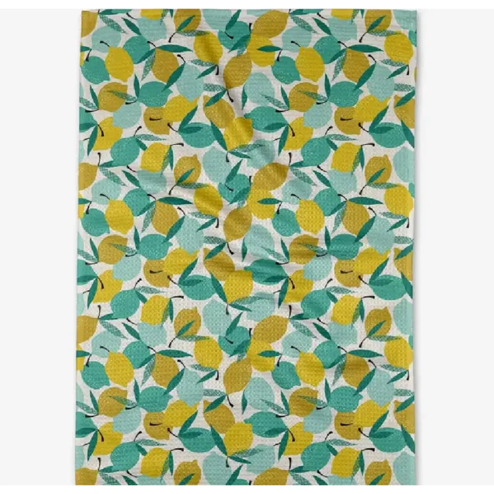 Geometry Lemonade Tea Towel