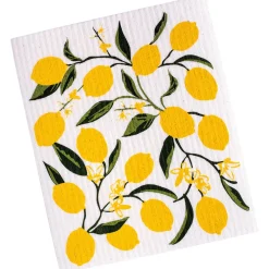 Design Imports Lemon Bliss Swedish Dishcloth