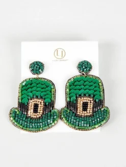 Laura Janelle Leprechaun Hat Earring