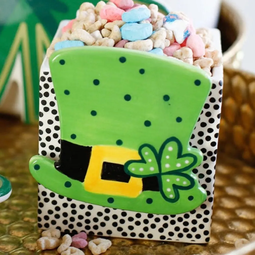 Happy Everything Leprechaun Hat Mini Attachment by !
