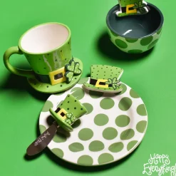 Happy Everything Leprechaun Hat Shaped Mug by !
