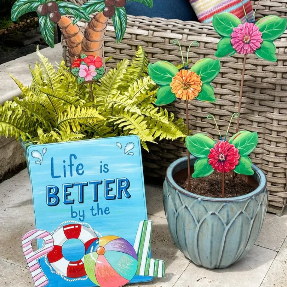 The Round Top Collection “Life is Better” Pool Sign