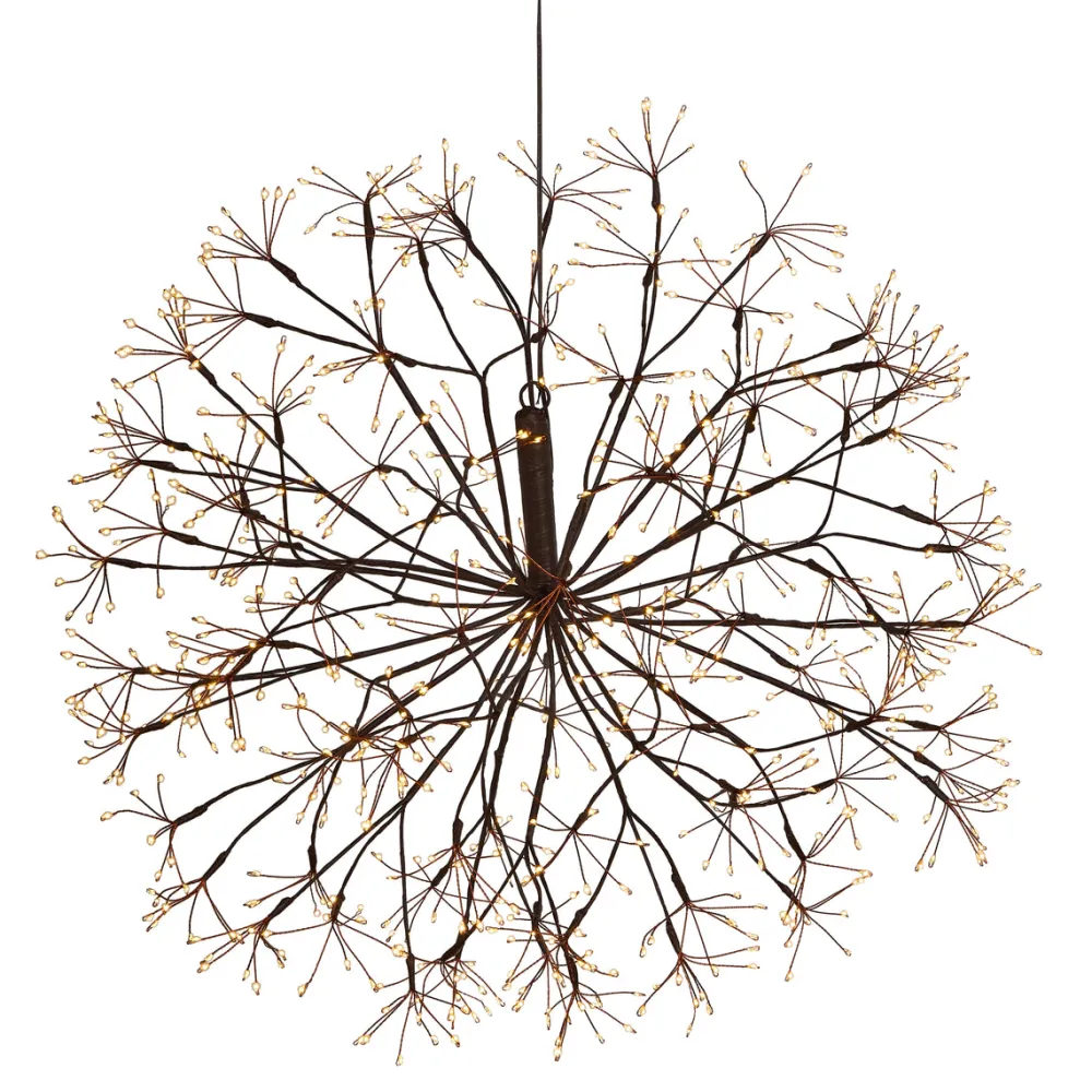 RAZ Lighted Starburst Orb, 27.5"
