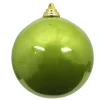Farrisilk Lime Green Candy Apple Ball Ornament, 6"