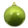 Farrisilk Lime Green Candy Apple Ball Ornament, 4"