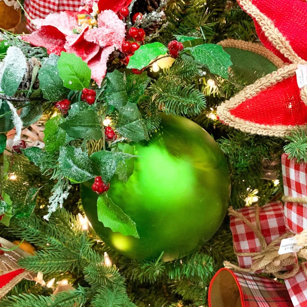 Farrisilk Lime Green Matte Ball Ornament, 4"