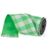 Farrisilk Lime Stitchery Ribbon, 4" X 10YD