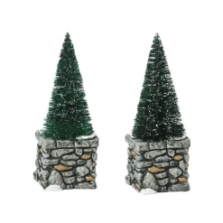 Department 56 Limestone Topiaries, Dept. 56 Village