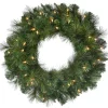 Regency Lit Deluxe Belgium Wreath, 24"