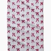 Geometry Little Bows And Pearls Luxe Hand Towel