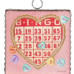 The Round Top Collection Love Bingo Mini Gallery Art