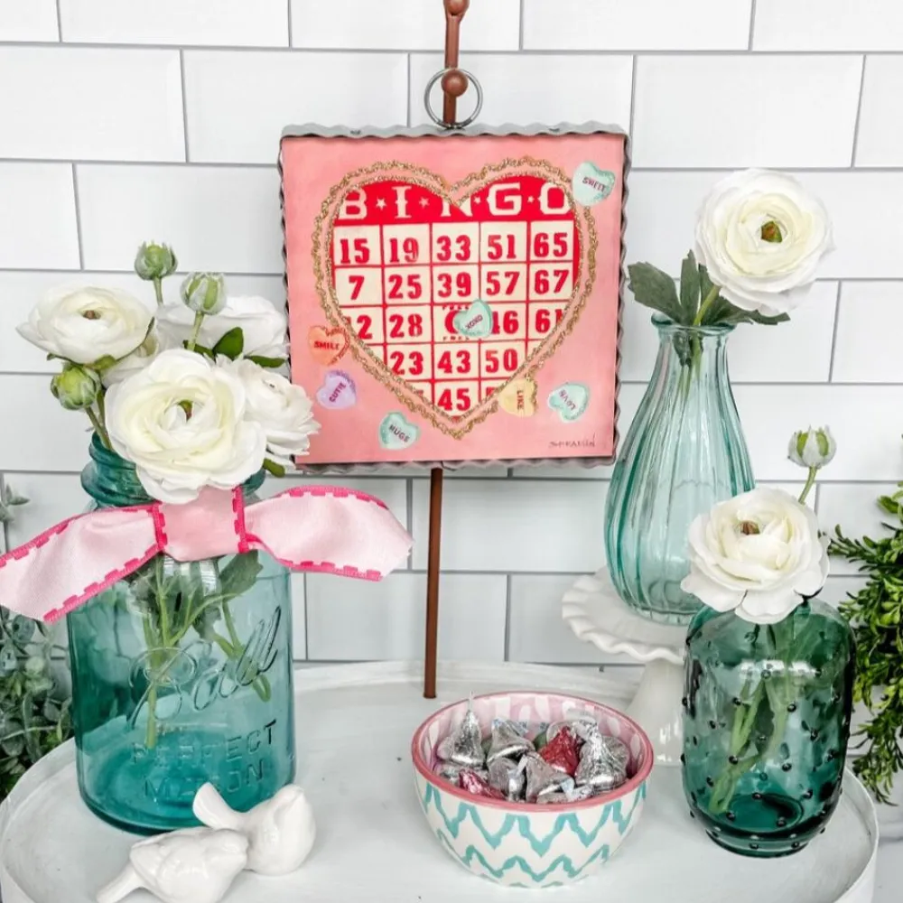 The Round Top Collection Love Bingo Mini Gallery Art