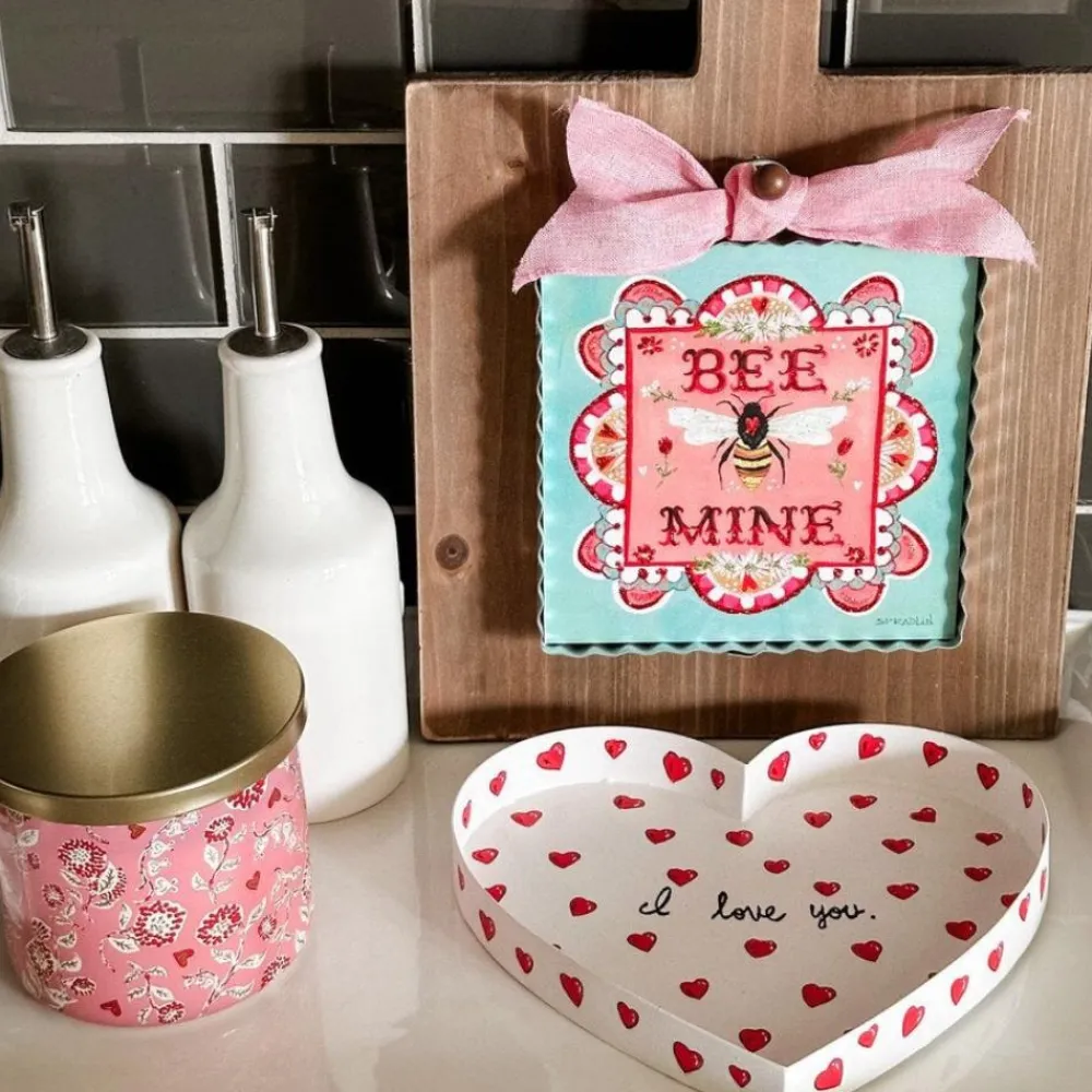 The Round Top Collection Love Heart Tray