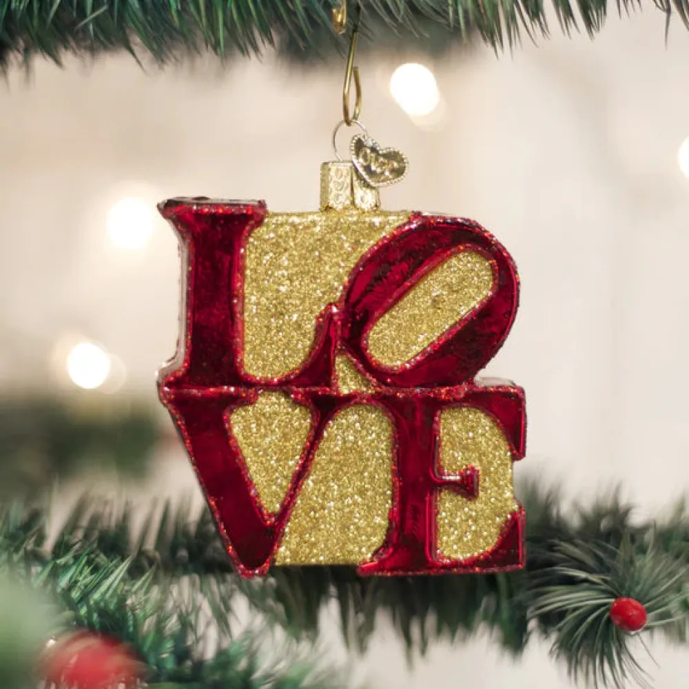 Old World Christmas Love Ornament
