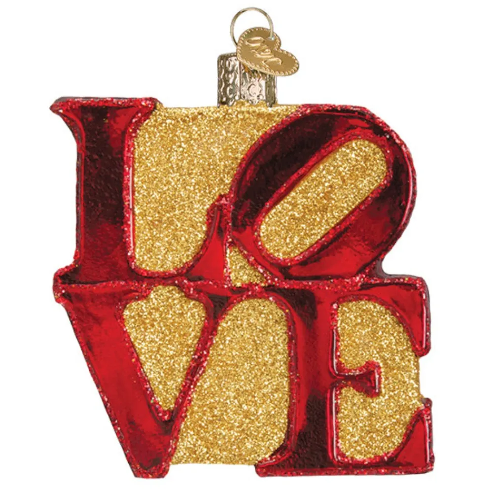 Old World Christmas Love Ornament