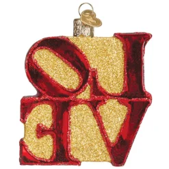 Old World Christmas Love Ornament