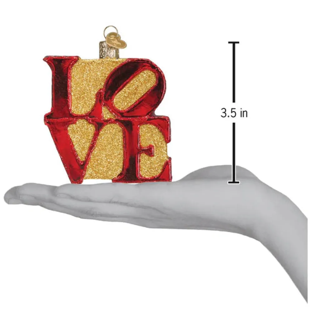 Old World Christmas Love Ornament